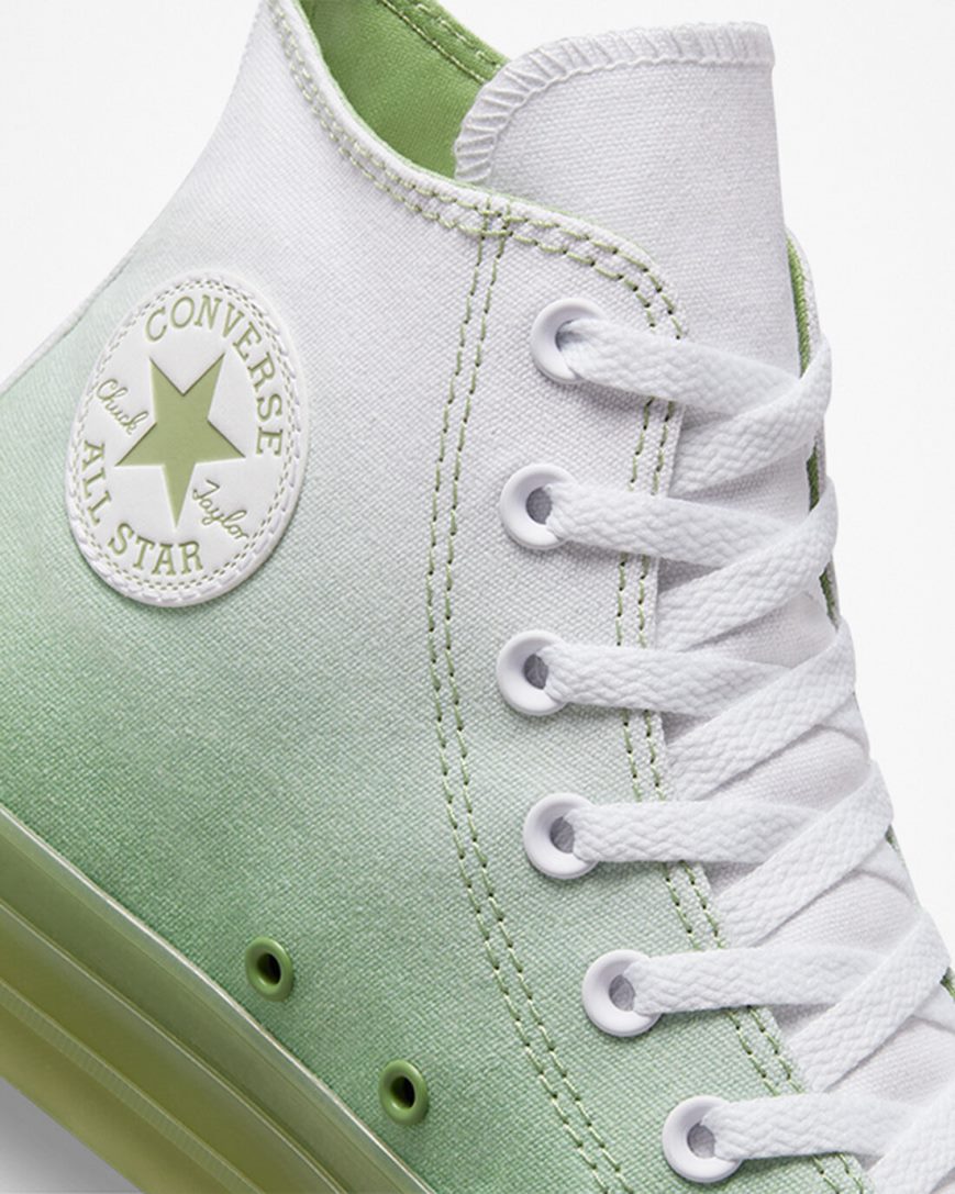 Zapatillas Altas Converse Chuck Taylor All Star CX Gradient Hombre Verde Blancas Verde | PE 5P0E72